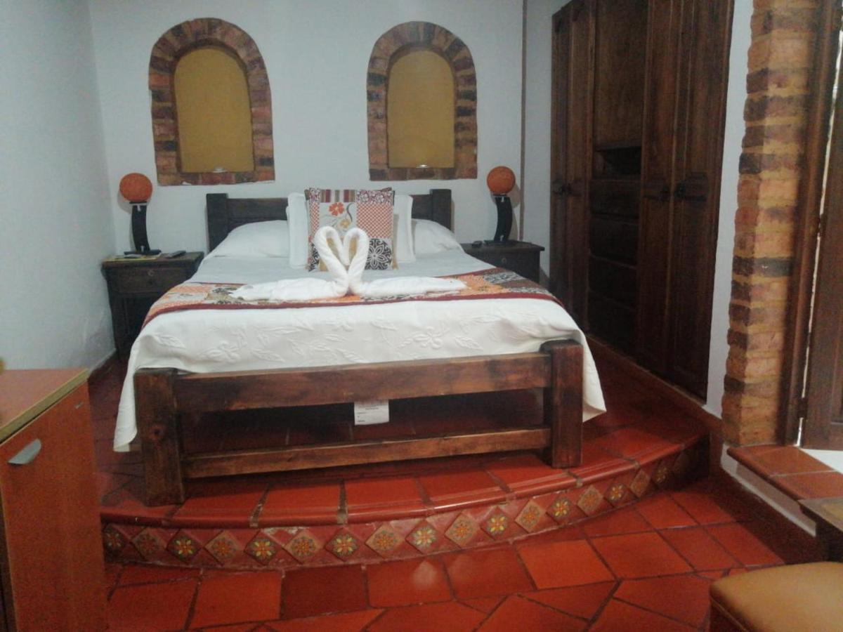 Hospedería Colonial de Villa de Leyva Exterior foto